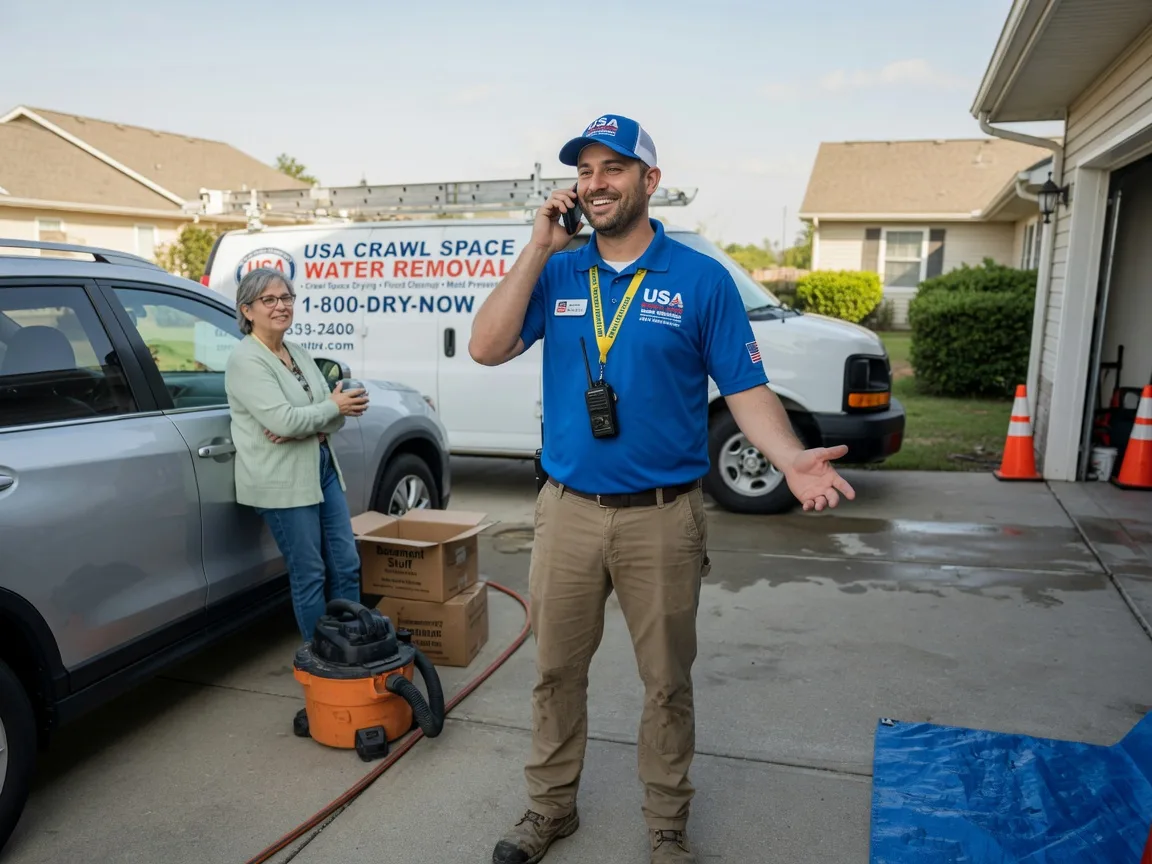 Crawl Space Water Removal Lewisburg, TN FAQs